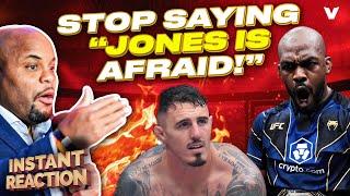 Daniel Cormier GOES IN ON Jon Jones DISMISSING Tom Aspinall, wants Alex Pereira: "He's NOT AFRAID!"