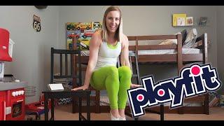 KIDS WORKOUT - Tuck Support and Lunges - FUN FITNESS ADVENTURE