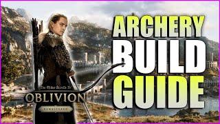 Oblivion Remastered: Level 1-20+ (Bow Build)