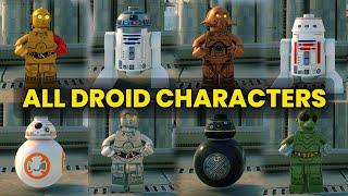 (With Clips) Every DROID In Skywalker Saga - Based On Description