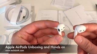 Apple AirPods Unboxing and Hands on