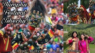 Thimphu Festival (Tshechu)| | one of the biggest festival in Bhutan | | Colab  @odysseywithtshomo