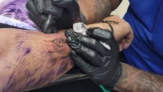 Eagle tattoo at eddy's tattoo studio Baroda