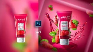 How to make Stawberry Manipulation in Photoshop || #Speed art  #editing #7Hawk Graphic #stawberry