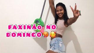 VLOG: FAXINEI EM UM DOMINGO NUBLADO ️ | Estefiny Pacheco #faxina #motivação