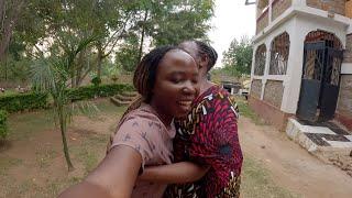 Emotional RE-UNION With My African Mom At Home !!