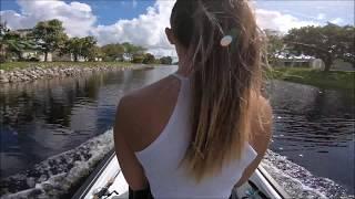 Freshwater Canal Fishing C-14! on a Custom Gheenoe LT10!