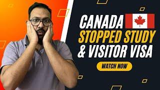 Canada Visitor Visa Restrictions | Student Visa Changes | Student direct Stream ended |