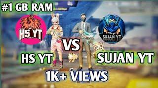 free fire clash squad 1 v 1 gameplay | ft.HS YT - Garena Free Fire