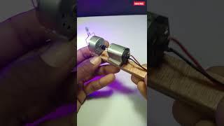 Making Electric Generator Using Dc Motor #shorts