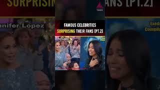 FAMOUS CELEBRITIES SURPRISING THEIR FANS ||