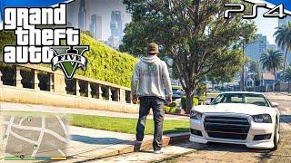 Grand Theft Auto V PS4 Free Roam Gameplay