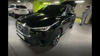 Авто из Кореи. Осмотр Инфинити 2018 QX50 AWD 2.0сс Бензин 27.000км. Автомобиль от частника.