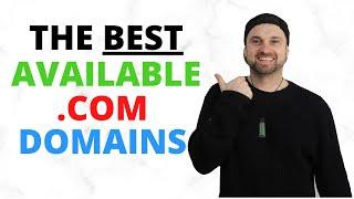 Fastest Way Find Good Available .com Domains ️ Simple Hack 