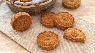 Crispy Coconut Cookies - Nostalgic Cookies 香脆椰子饼 - 古早味椰饼