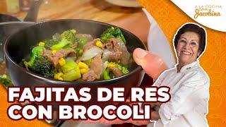 HOW TO MAKE BEEF FAJITAS WITH BROCCOLI