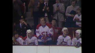 1981 Jets vs Habs, Guy Lafleur’s 1,000th point