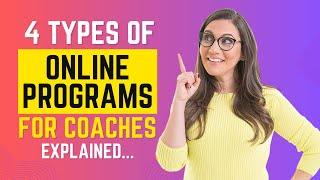 The 4 Types Of Online Programs  & How To Know Which One Is Right For You