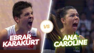 Ana Carol  Ebrar Karakurt | On fire | Brazil vs Türkiye | VNL2023