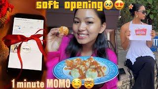 MOMO CHALLENGE IN 1 MINUTES+ SOFT OPENING OF OUR MATINA STUDIO!!