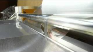 Packaging film cutting tool for all our overwrapping machines.