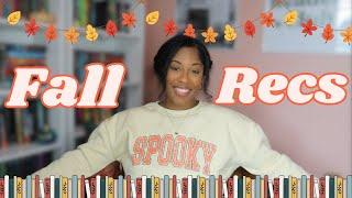 Fall Recommendations | Books for the cozy spooky season