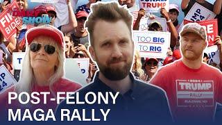 Jordan Klepper vs. Trumpers at First Post-Felony Conviction Rally | The Daily Show