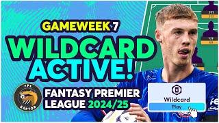 COLE PALMER IN?  | FPL GAMEWEEK 7 WILDCARD TEAM | Fantasy Premier League Tips 2024/25