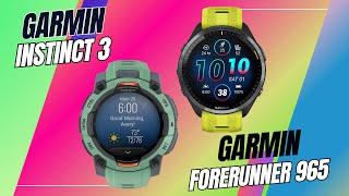 Garmin Instinct 3 vs Garmin Forerunner 965