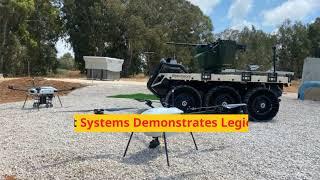 Elbit Systems Demonstrates Legion-X Concept Allowing Autonomous Combat Operation of Unmanned Systems