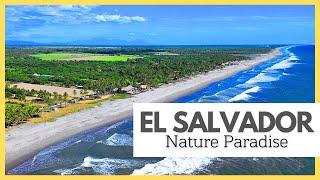 EL SALVADOR NATURE Part One: Stunning Drone Footage of the Most Beautiful Beaches ️