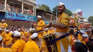 Shinkari Melam  ताल वाद्य पथक २०२३  KERALA PATTERN श्री तांबडी जोगेश्वरी विसर्जन मिरवणूक