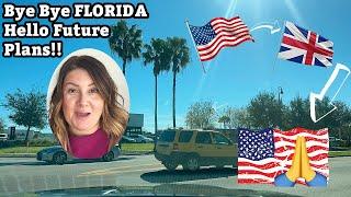 Travel Day from Florida to the UK ️ | Hitting the Outlets | American Breakfast | Plans for 2025!!!!