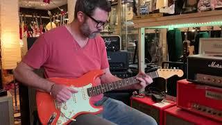 Kauffmann scooped stratocaster pickups demo