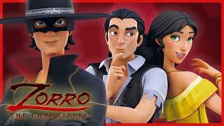 The Unstoppable Trio: Diego, His Sister, and Bernardo Join Forces! | ZORRO, The Masked Hero