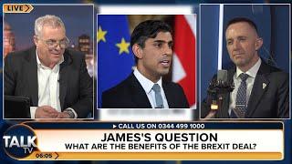 Paul Britton - Top Litigation Solicitor London - Benefits of New Brexit Deal  | Talk TV