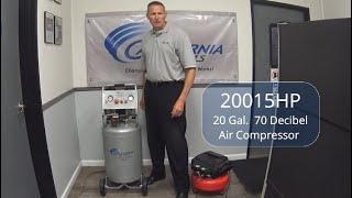 CALIFORNIA AIR TOOLS 20015HP Ultra Quiet, Oil-Free and 175 PSI High Pressure Air Compressor 