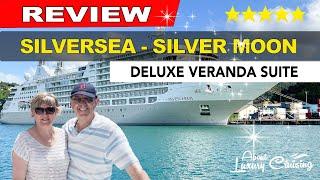 A Close Look at our Silversea Silver Moon Deluxe Veranda Suite