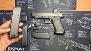 What brand baseplates work with the Dawson Precision ice magwell for the Gen 5 Glock 17/45/47/34