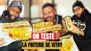 Le MEILLEUR SNACK d'ILE DE FRANCE en 2024 ? On teste la FRITERIE de VITRY ! VLOG 1586