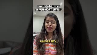 University selection #studyabroad #uk #mastersinuk #teluguukvlogs #viral #ytshorts #youtube #trend