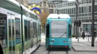 Tram riding in Frankfurt (2008) - Straßenbahn fahren in Frankfurt - Villamos - VGF - RMV