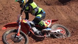 Ryan Dungey Factory Red Bull KTM SXf450 Test Ride - Best Supercross Motorcycle in the world!