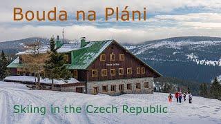 Family Skiing Trip in a Remote Mountain Cottage in the Czech Republic