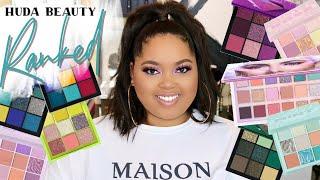 Huda Beauty Palettes RANKED! | Least to Most FAVE!!!