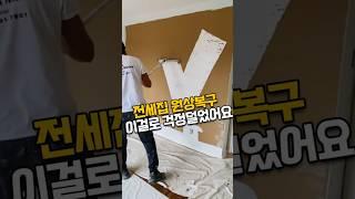 구옥 전세집 원상복구이걸로걱정 덜었어요!! 떼어지는 페인트? #셀프인테리어 #집꾸미기 #꿀템