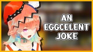 Kiara cracks herself up with her own Joke [Takanashi Kiara / Hololive EN]