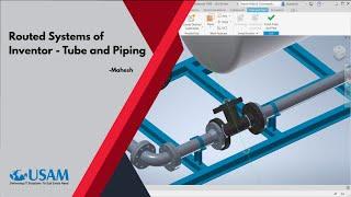 Routed Systems of Inventor - Tube and Piping