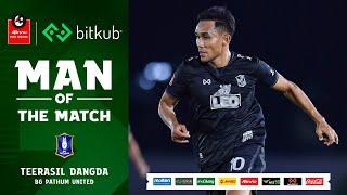 BITKUB Man of the Match : MD25 ธีรศิลป์ แดงดา (บีจี ปทุม ยูไนเต็ด)