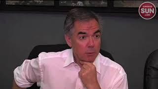 PC leadership candidate Jim Prentice's Edmonton Sun editorial board meeting opening statement RAW